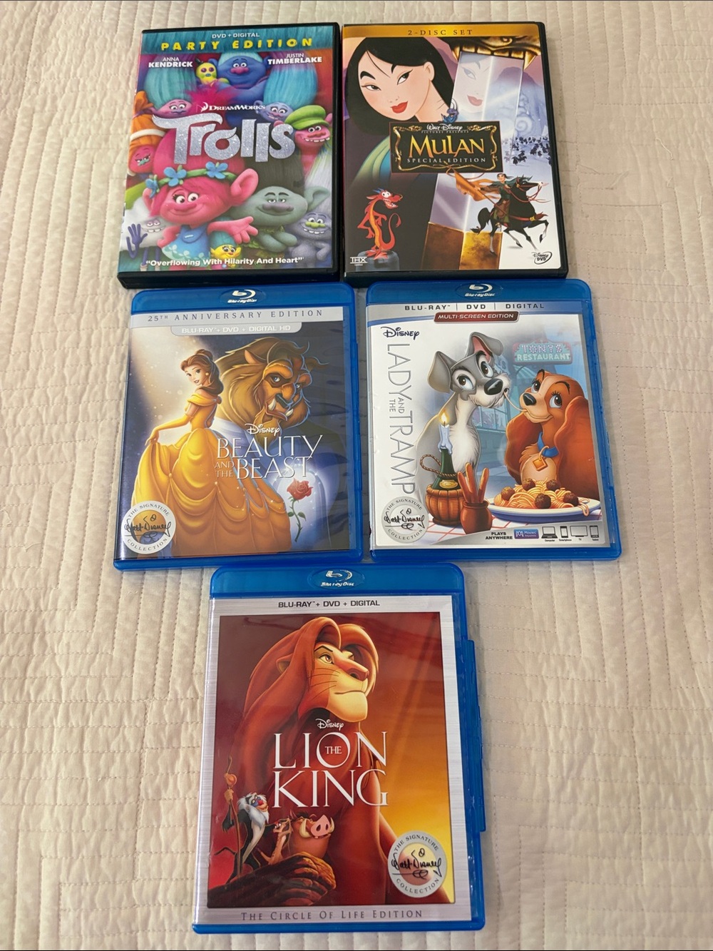 Kids movie DVD’s